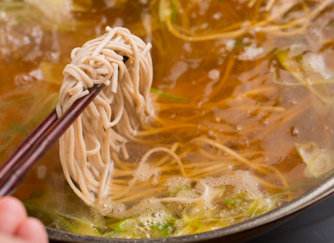〆の蕎麦