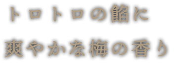 トロトロの餡に